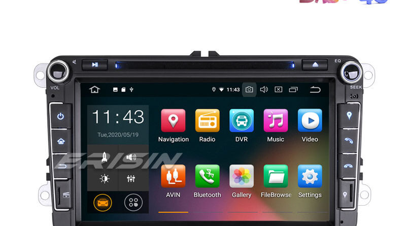 Erisin ES5115V 8″ Android 10.0 VW Car DVD Player GPS 4G DAB+ CarPlay+ TPMS