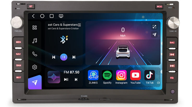 Erisin ES9009V Android 16 Car Stereo Snapdragon 662 8GB+128GB Wireless CarPlay Android Auto 4G LTE GPS For VW Golf Passa