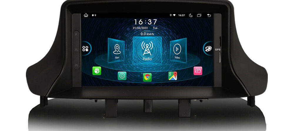 Erisin ES8937M 7″ IPS Screen Android 14.0 Car Stereo For Renault Fluence Megane 3 GPS SatNav Radio DSP 4G LTE Wireless C