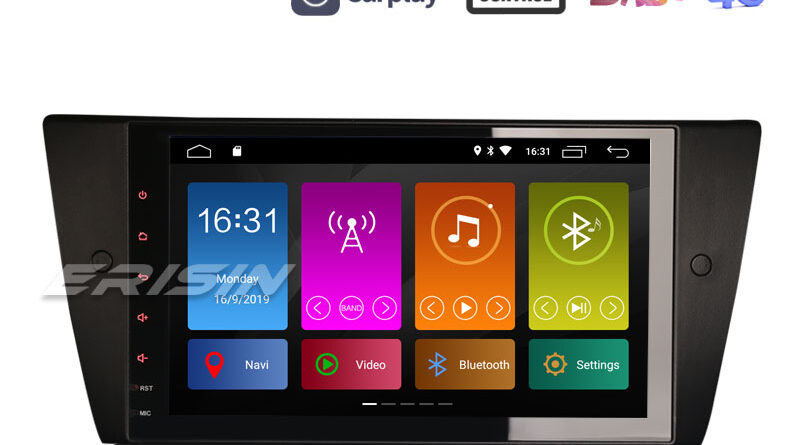 Erisin ES3190B 9″ DSP Android 10.0 Autoradio DAB+ GPS WIFI OBD 4G for BMW 3 Series E90 E91 E92 E93