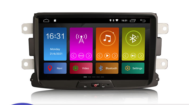 Erisin ES3129D 8″ Android 12.0 Car Stereo System for Renault/Dacia Duster Dacia Sandero Lada Xray 2 Dacia Logan Renault