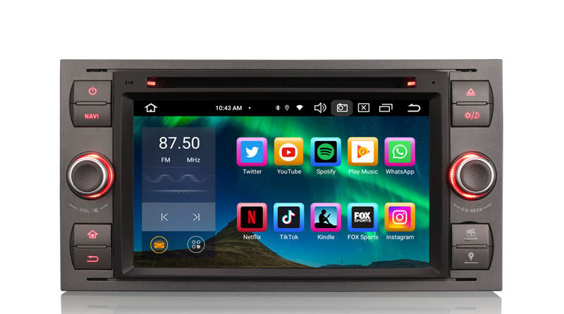 Erisin ES8566FG IPS DSP Android 16.0 Autoradio Car DVD Wireless CarPlay Android Auto GPS 4G DAB+ For Ford Fiesta Fusion