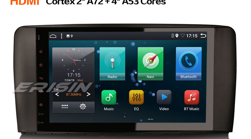 Erisin ES6285R 9″ PX6 Android 9.0 Car Stereo GPS DAB+ Sat Nav Wifi HDMI for Mercedes R Class W251