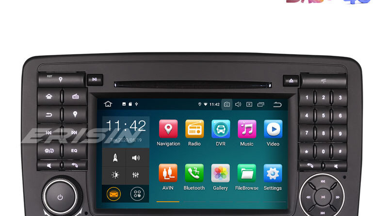 Erisin ES5181R 7″ Android 10.0 Car DVD for Mercedes Benz R-Class W251 GPS DAB+ 2G 16G TPMS DVR