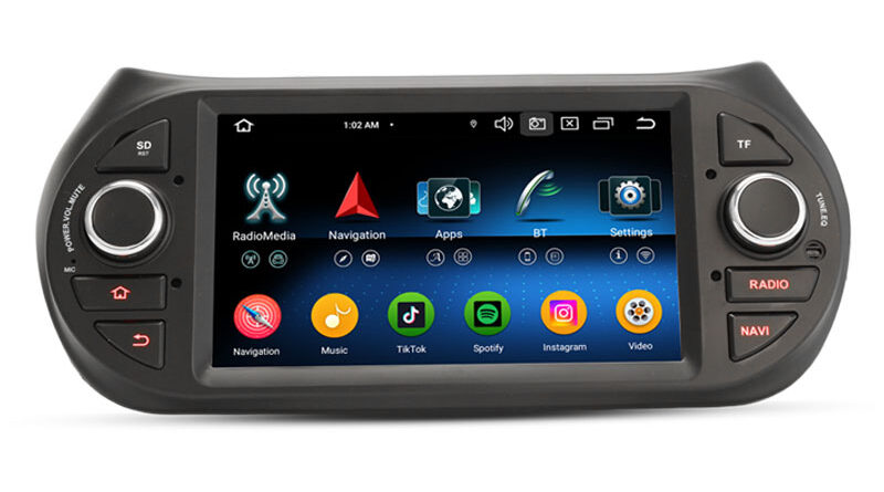 Erisin ES6575F IPS Android 16 Car Stereo GPS SatNav Radio For Fiat Citroen Nemo Fiorino Peugeot Bipper Qubo DSP 4G LTE W