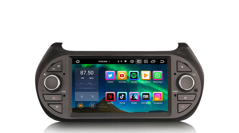 Erisin ES8575F 7″ DSP Android 16 Car Stereo GPS For Fiat Citroen Nemo Peugeot Bipper Fiorino Qubo Multimedia CarPlay Aut