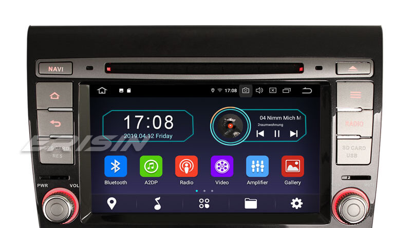 Erisin ES4971F 7″ Android 9.0 Autoradio GPS DAB+ WiFi OBD2 TPMS 4G DTV CD Bluetooth for Fiat Bravo