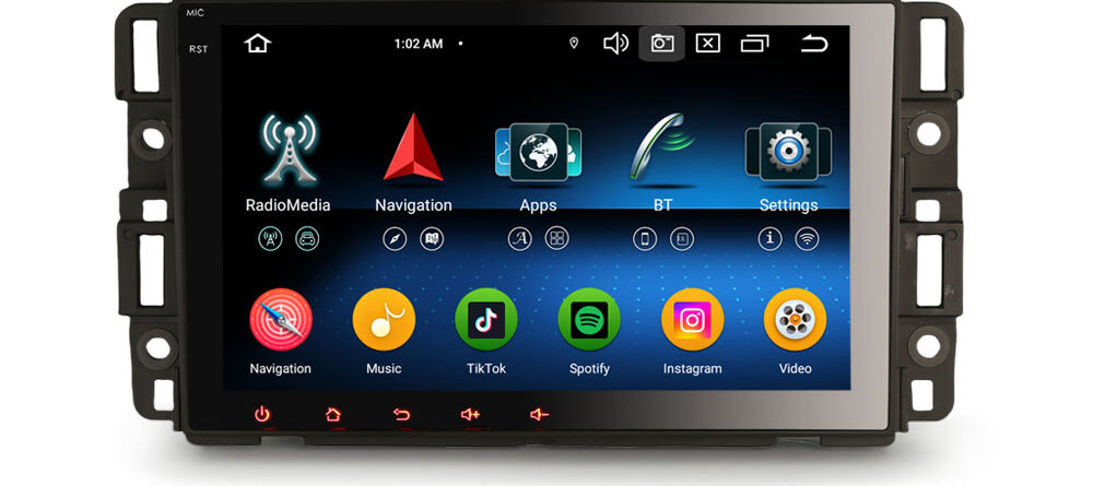 Erisin ES5786C Android 14 Car Multimedia Player For Chevrolet Buick GMC HUMMER Stereo GPS SatNav CarPlay Auto Radio DSP