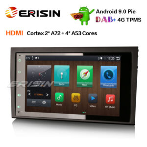 Erisin ES6274A 8″ DAB+ Android 9.0 Radio Stereo Satnav HDMI AUX OBD for Audi A4 S4 RS4 RNS-E Seat Exeo