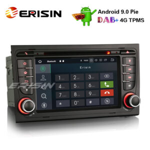 Erisin ES7978A 7″ Android 9.0 Car Stereo DAB+ GPS Wifi DVR CD 4G BT AUDI A4 S4 RS4 B7 B9 SEAT EXEO